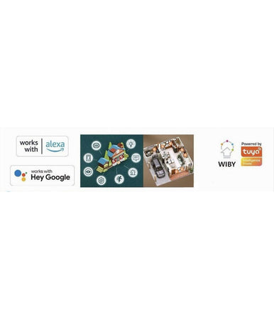 Sensore Wireless Wifi Per Porta Finestra Con Sirena Audio Alexa Google Home Zx-d41