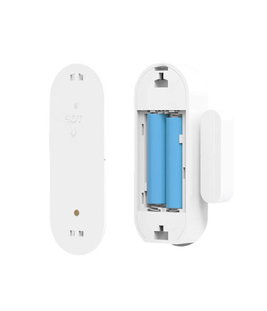 Sensore Wireless Wifi Per Porta Finestra Con Sirena Audio Alexa Google Home Zx-d41