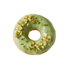 Donuts Senza Glutine Pistacchio Fragola e Cioccolato 9pz