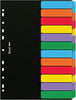 Separatore Dox - 12 tasti neutri colorati - cartoncino 240 gr - A4 - multicolore - Esselte Dox Cancelleria e prodotti per ufficio/Archivio ufficio e accessori per scrivania/Archivio ufficio/Cartelle sospese e accessori/Indici per cartelle sospese Eurocartuccia - Pavullo, Commerciovirtuoso.it