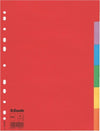 Separatore Economy - 6 tasti - cartoncino colorato 160 gr - A4 - multicolore - Esselte Cancelleria e prodotti per ufficio/Archivio ufficio e accessori per scrivania/Archivio ufficio/Cartelle sospese e accessori/Indici per cartelle sospese Eurocartuccia - Pavullo, Commerciovirtuoso.it