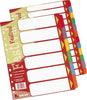 Separatore Festival - 6 tasti neutri colorati - cartoncino 140 gr - A4 - multicolore - King Mec Cancelleria e prodotti per ufficio/Archivio ufficio e accessori per scrivania/Archivio ufficio/Cartelle sospese e accessori/Indici per cartelle sospese Eurocartuccia - Pavullo, Commerciovirtuoso.it