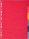 Separatore Forever - 6 tacche - cartoncino riciclato 220 gr - A4 - multicolore - Exacompta Cancelleria e prodotti per ufficio/Archivio ufficio e accessori per scrivania/Archivio ufficio/Cartelle sospese e accessori/Indici per cartelle sospese Eurocartuccia - Pavullo, Commerciovirtuoso.it