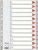 Separatore numerico 1-12 - PPL - A4 - 22 5x29 7 cm - grigio -Esselte [multipack] 10 pezzi Cancelleria e prodotti per ufficio/Archivio ufficio e accessori per scrivania/Archivio ufficio/Cartelle sospese e accessori/Indici per cartelle sospese Eurocartuccia - Pavullo, Commerciovirtuoso.it