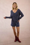Pullover lavorato in maglia
