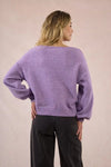 Pullover lavorato in maglia