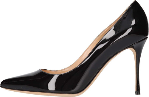 Sergio-Rossi-Scarpe-con-Tacco-Nero-da-donna