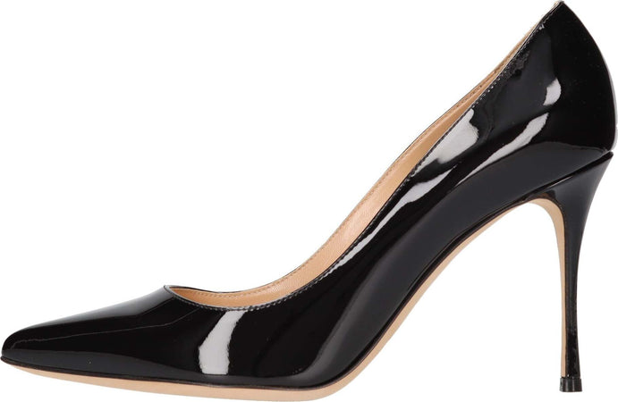 Sergio-Rossi-Scarpe-con-Tacco-Nero-da-donna