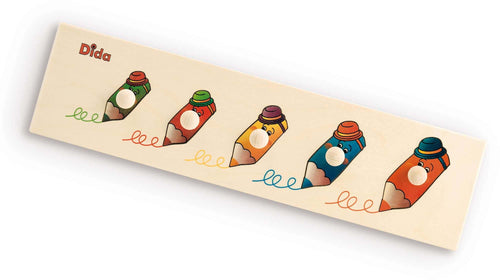 Seriazione Matite Gioco D'apprendimento in Legno per Bambini Dida