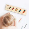 Seriazione Matite Gioco D'apprendimento in Legno per Bambini Dida