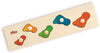 Seriazione Piedi Gioco D'apprendimento in Legno per Bambini Dida