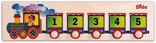 Seriazione Trenino Gioco D'apprendimento in Legno per Bambini Dida