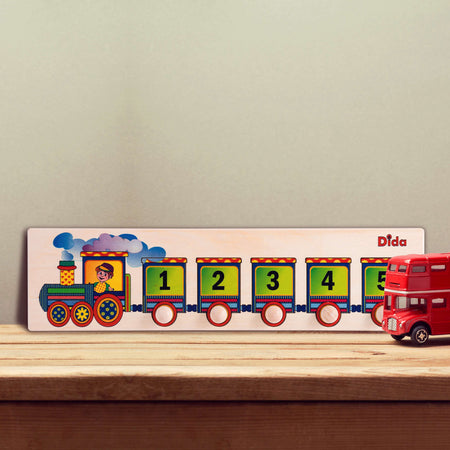 Seriazione Trenino Gioco D'apprendimento in Legno per Bambini Dida