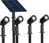 Serie-4-Faretti-Led-Luce-Bianca-Faretto-Pannello-Solare-Picchetto-Giardino-Ip65