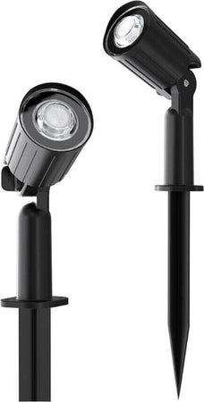 Serie-4-Faretti-Led-Luce-Bianca-Faretto-Pannello-Solare-Picchetto-Giardino-Ip65
