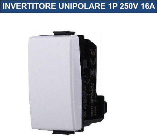 Serie Bticino Frutti Matix Compatibile Presa Schuko Lan Pulsante Deviatore Usb Fai da te/Materiale elettrico/Prese elettriche ed accessori/Prese a muro Trade Shop italia - Napoli, Commerciovirtuoso.it