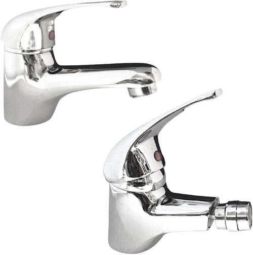 Serie Completa Di Rubinetti Per Bagno Lavabo E Bidet