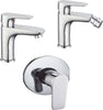 Serie Da Bagno Con Miscelatore Lavabo Bidet e Doccia ad Incasso Fai da te/Attrezzature per cucine e bagni/Attrezzature per bagni/Rubinetti per lavandini bagno Ogomondo - Martina Franca, Commerciovirtuoso.it
