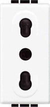 Serie Living International Compatibile Apparecchi Di Comando Moduli Prese Interr Fai da te/Materiale elettrico/Prese elettriche ed accessori/Prese a muro Trade Shop italia - Napoli, Commerciovirtuoso.it