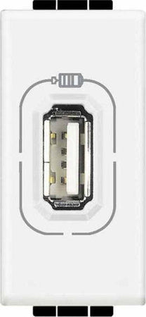 Serie Living International Compatibile Apparecchi Di Comando Moduli Prese Interr Fai da te/Materiale elettrico/Prese elettriche ed accessori/Prese a muro Trade Shop italia - Napoli, Commerciovirtuoso.it