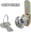 Serratura-A-Cilindro-Per-Casellari-A-Vite-Casette-Cassetti-18x16mm-Con-2-Chiavi