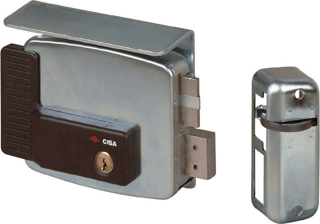 SERRATURA-ELETTRICA-DA-APPLICARE-PER-FERRO-ART.-11761-E-50-Sx-Cisa
