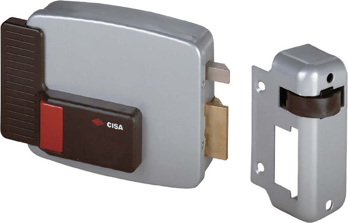 SERRATURA-ELETTRICA-DA-APPLICARE-PER-LEGNO-ART.-11610-E-50-Sx-Cisa