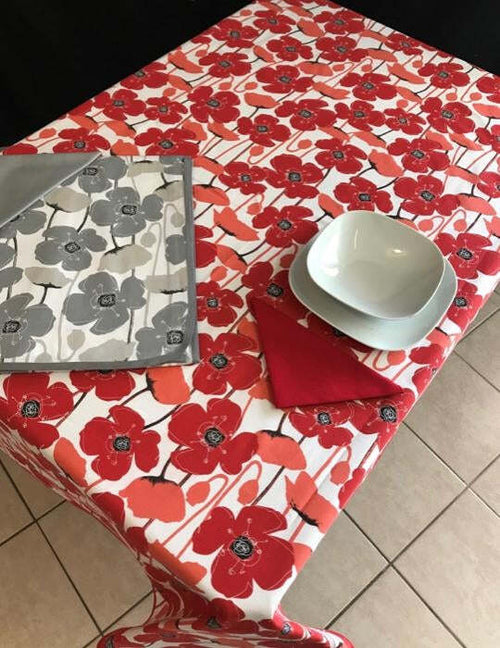 Servizio da tavola x 6 art.Poppy serie Allegra Casa e cucina/Tessili per la casa/Tessili da cucina/Tovaglie Biancheria Arredo Home - Nola, Commerciovirtuoso.it
