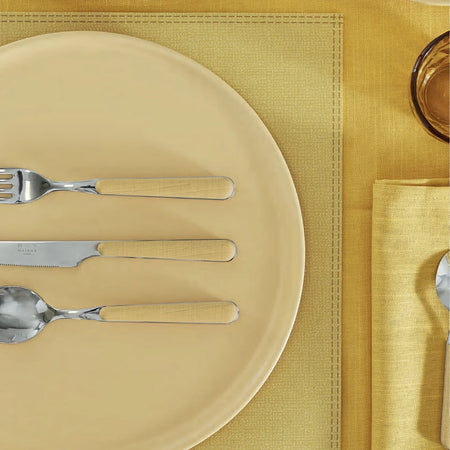 Maison Sucrée Servizio Posate Colorati 24 Pezzi in Acciaio Colorati Essenziale 2509S