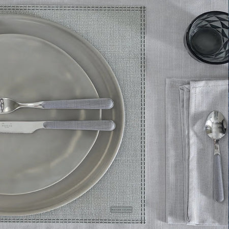 Maison Sucrée Servizio Posate Colorati 24 Pezzi in Acciaio Colorati Essenziale 2509S