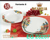 Servizio Piatti 18Pz. Porcellana Set Piatti Decorati 6 Persone Bavaria Ottingher Servizio di Piatti Bianchi con Fiori Rossi Eleganti art. gc 207 Casa e cucina/Stoviglie/Servizi da tavola/Servizi di piatti L’Orchidea - Siderno, Commerciovirtuoso.it