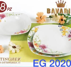 Servizio Piatti 18Pz. Porcellana Set Piatti Decorati 6 Persone Bavaria Ottingher Servizio di Piatti Bianchi con Fiori Rosa Eleganti Art. gc 203 Casa e cucina/Stoviglie/Servizi da tavola/Servizi di piatti L’Orchidea - Siderno, Commerciovirtuoso.it