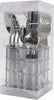 Servizio Posate 24 Pezzi Bianco In Acciaio Inox Con Stand Sharon Tavola Cucina Casa e cucina/Stoviglie/Posate/Set di posate/Set di posate miste Trade Shop italia - Napoli, Commerciovirtuoso.it