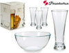 Servizio Set 5 Pezzi Ciotola Vetro 22 Cm + 4 Bicchieri Birra Pub Aperitivo Bar Casa, arredamento e bricolage > Cucina > Tazze e Bicchieri Trade Shop italia - Napoli, Commerciovirtuoso.it