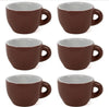Servizio Set 6 Tazzine Da Caffe Tazzina Bassa In Ceramica Marrone Da Cucina Casa, arredamento e bricolage > Cucina > Tazze e Bicchieri Trade Shop italia - Napoli, Commerciovirtuoso.it