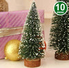 Set-10-Alberelli-Innevati-Mini-Albero-Natale-12cm-Decorazioni-Addobbi-Natalizi