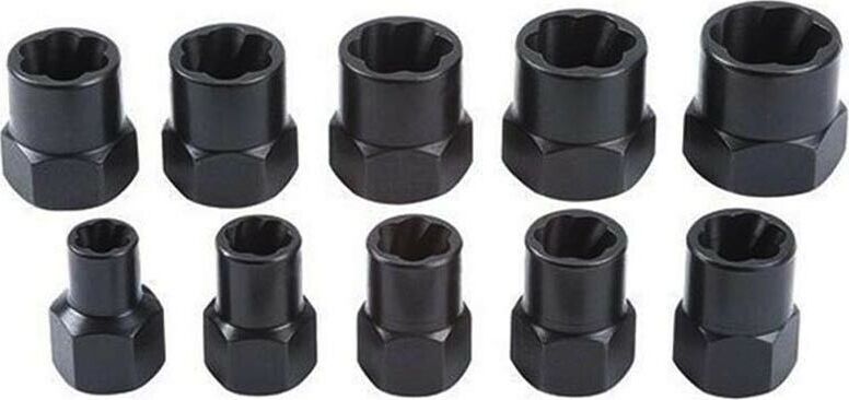 Set-10-Bussole-Estrattori-Dadi-E-Bulloni-Danneggiati-Bussola-Alte-Estrattore-Tools