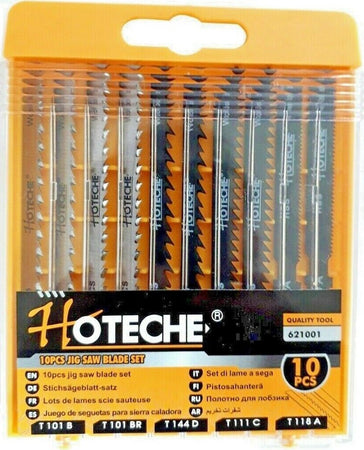 Set 10 Lame Per Seghetto Alternativo Legno Metallo Hcs Pvc 75 100mm Art.621001 Casa, arredamento e bricolage > Bricolage e fai da te > Seghe > Elettroutensili Trade Shop italia - Napoli, Commerciovirtuoso.it