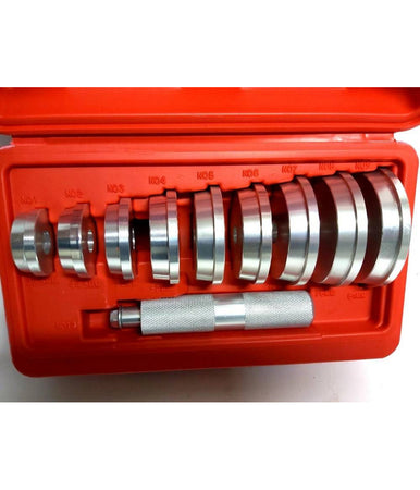 Set 10 Pezzi Estrattori Cuscinetti Boccole Con Valigetta Ruote Auto Moto Camion