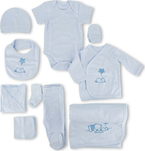 Set-10-pezzi-neonato-bambino-o-bambina-in-100%-cotone-misura-nascita-orgnaico-by-irge-set-corredino-con-copertina-cappellino-bavetta-calzini-body-camicine