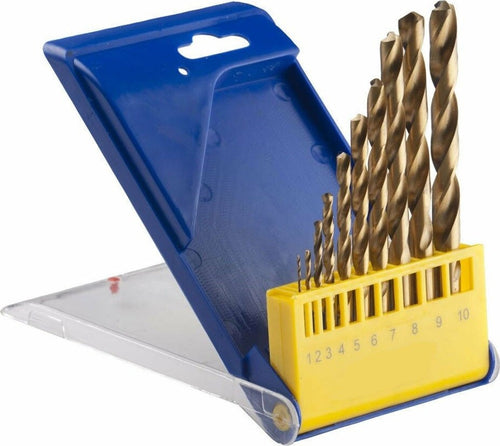 Set 10 Pezzi Punte Legno Per Trapano Da 1 Mm A 10 Mm Con Supporto Plastica Casa, arredamento e bricolage > Bricolage e fai da te > Elettroutensili > Punte per Trapano Trade Shop italia - Napoli, Commerciovirtuoso.it