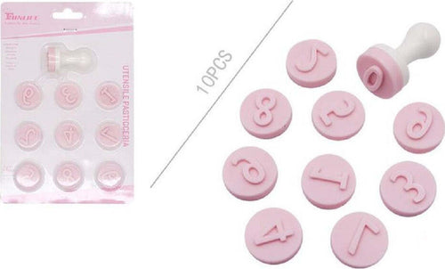 Set 10 Pezzi Stampini Stampi A Numeri Per Dolci Pasta Biscotti Pasticceria 99026 Casa e cucina/Teglie da forno e accessori per pasticceria/Accessori e utensili per pasticceria/Formine per biscotti Trade Shop italia - Napoli, Commerciovirtuoso.it