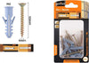 Set 10 Pezzi Viti Vite 4 X 50 Mm + Tasselli Con Alette Tassello M6 Fischer 57201 Fai da te/Ferramenta/Chiodi viti ed elementi di fissaggio/Kit di bulloni e dadi Trade Shop italia - Napoli, Commerciovirtuoso.it