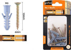 Set 10 Pezzi Viti Vite 4 X 50 Mm + Tasselli Con Alette Tassello M6 Fischer 57201 Fai da te/Ferramenta/Chiodi viti ed elementi di fissaggio/Kit di bulloni e dadi Trade Shop italia - Napoli, Commerciovirtuoso.it