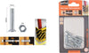 Set-10-Pezzi-Viti-Vite-A-Testa-A-Croce-Piatta-6x20mm-Con-Dado-Esagonale-M6-90943