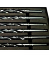 Set 10 Punte Elicoidale Da 14 A 23 Mm Frese Ferro Legno Per Trapano In Valigetta