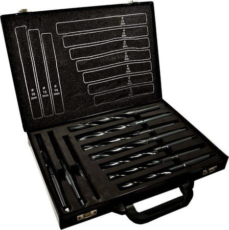 SET 10 PUNTE ELICOIDALE PER TRAPANO A COLONNA MISURE 14 A 23 CM Fai da te/Utensili elettrici e a mano/Accessori per utensili elettrici/Set punte per trapani Trade Shop italia - Napoli, Commerciovirtuoso.it