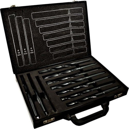 SET 10 PUNTE ELICOIDALE PER TRAPANO A COLONNA MISURE 14 A 23 CM Fai da te/Utensili elettrici e a mano/Accessori per utensili elettrici/Set punte per trapani Trade Shop italia - Napoli, Commerciovirtuoso.it