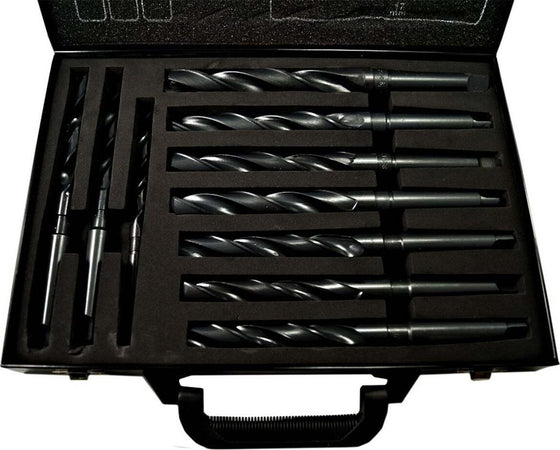 SET 10 PUNTE ELICOIDALE PER TRAPANO A COLONNA MISURE 14 A 23 CM Fai da te/Utensili elettrici e a mano/Accessori per utensili elettrici/Set punte per trapani Trade Shop italia - Napoli, Commerciovirtuoso.it