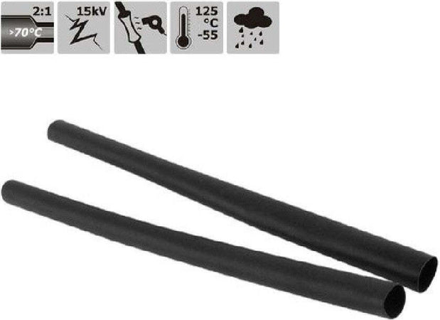 Set 10 Pz Guaine Termorestringenti Tubi Termoretrattili Neri 10x120mm Cavi 57065 Fai da te/Materiale elettrico/Gestione del cavo/Guaine per cavi Trade Shop italia - Napoli, Commerciovirtuoso.it